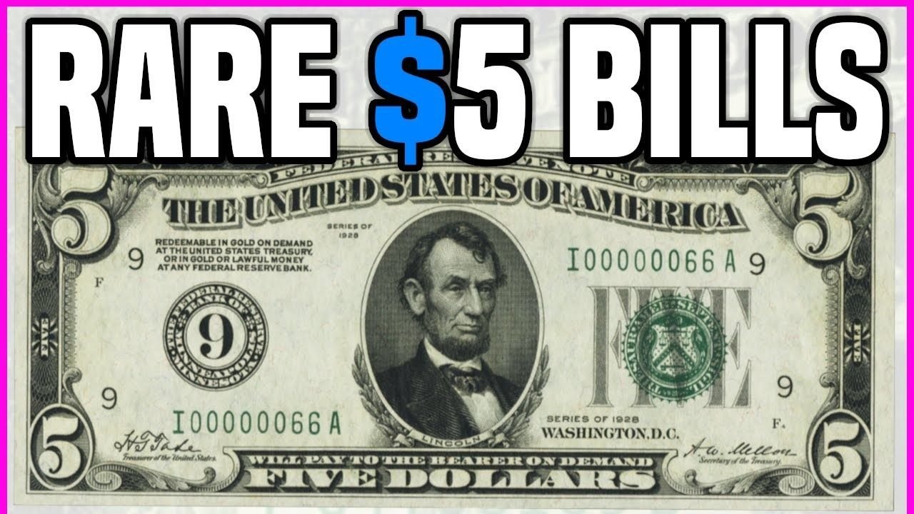 Rare $5 Paper Money: Misprints and Star Notes Explained