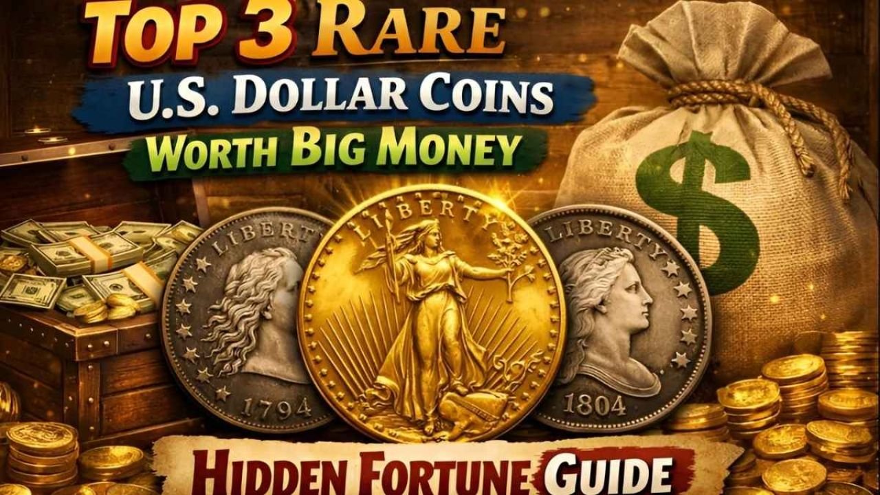 Top 3 Rare U.S. Dollar Coins Worth Big Money: Hidden Fortune Guide